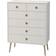 Steens Softline Off White Chest of Drawer 81.3x105.2cm