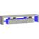 vidaXL 3152813 Concrete Grey TV-bord 200x40cm