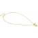 Nomination Talismani Luck Four Leaf Necklace - Gold/Transparent