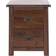 Core Products Boston Elegant Dark Pine Bedside Table 40x45cm