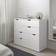IKEA Nordli White Byrå 120x99cm