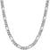 Macy's Figaro Link Chain Necklace - Silver