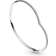 Pandora Sparkling Wishbone Bangle - Silver/Transparent