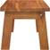vidaXL Step Brown Sittpall 22cm