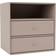 Montana Furniture Mini 1006 Mushroom/Taupe Sengebord 25x35cm
