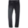 Purple Mid Rise Slim Jeans - Black Repair