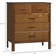 Homcom Tall Brown Chest of Drawer 26x29.2"