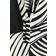 H&M Viscose Tunic Dress - Black/Patterned