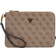 Guess Vezzola Smart 4g Logo Clutch - Beige