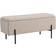 House Nordic Watford Beige Oppbevaringsbenk 95x46cm