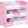 ZONEKIZ Kids Storage Rack with Nine Removable Baskets