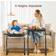 Huanuo HNTT-B Black Tray Table 39.4x52.1cm