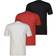 BOSS Classic T-shirts 3-pack - Black/White/Red