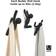 Umbra Buddy Black Klädkrok 7.5cm 3st