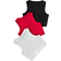 Shein Tween Girls' Street Fashion Black-White-Red Rhinestone Embellished Tank Top