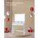 Vasagle Mirror & Light Bulbs White Coiffeuse 40x80cm