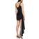 MUGLER Draped Mini Dress - Black