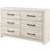 Signature Design by Ashley Cambeck Whitewash Chest of Drawer 58.7x36.4"