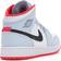 Nike Jordan 1 Mid GS - Half Blue/Black White/Red Orbit