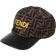 Fendi Kid's FF Logo Cap - Brown