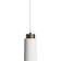 Herstal Edge White Pendant Lamp 11.7cm