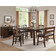 Homelegance Leona Dark Brown Dining Set 54x54"