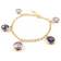 Les Tresors De Lily Linda Bracelet - Gold/Amethyst