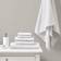 Madison Park Waffle Bath Towel White (137.16x71.12cm)