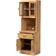 Baxton Studio Laurana Oak Brown Storage Cabinet 24x71"