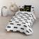 Belum Batman Basic Model Duvet Cover White (240x180cm)