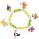 Baker Ross Jungle Animal Charm Bracelet 3 Pack