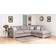 Bertie Standard Grey Sofa 280cm 4 Seater