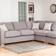 Bertie Standard Grey Sofa 280cm 4 Seater