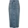 Only Maxi Denim Skirt - Blue/Medium Blue Denim