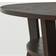 IKEA Jakobsfors Dark Brown Stained Oak Veneer Soffbord 80cm