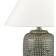 Beliani Mussel Grey/White Lampe de table 47cm