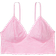 PINK Wink Longline Bralette - Butterfly Embroidery Pink Bubble