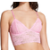 PINK Wink Longline Bralette - Butterfly Embroidery Pink Bubble