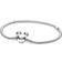 Pandora Disney Mickey Mouse Clasp Moments Snake Chain Bracelet - Silver