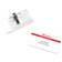 Office Depot Name Tag with Pin and Clip 75x40mm 50-pack