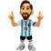 MiniX Lionel Messi Argentina Football Stars 173 12cm