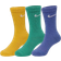 Nike Little Kid's Dri-Fit Crew Socks 6-pack - Teal/Yellow/Blue/Purple/Green/Pink