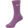 Nike Little Kid's Dri-Fit Crew Socks 6-pack - Teal/Yellow/Blue/Purple/Green/Pink