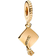 Pandora Graduation Cap Dangle Charm - Gold