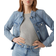 Vero Moda Zorica Jacket - Blue/Light Blue Denim