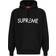 Supreme Capital Hooded Sweatshirt - Black