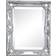 Melody Maison Ornate Silver Wall Mirror 42x52cm