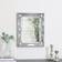 Melody Maison Ornate Silver Wall Mirror 42x52cm