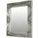 Melody Maison Ornate Silver Wall Mirror 42x52cm