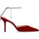 Jimmy Choo Saeda 85 Velvet - Red